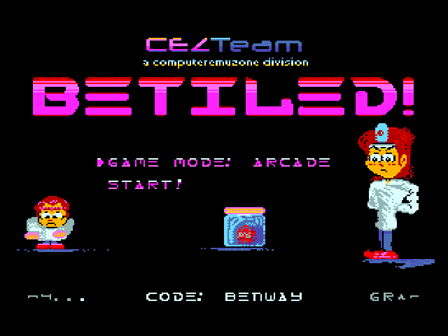 Be Tiled! Title Screen